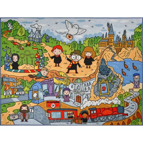 Harry Potter Wizarding World Adventure Activity Kids Rug - KC Cubs