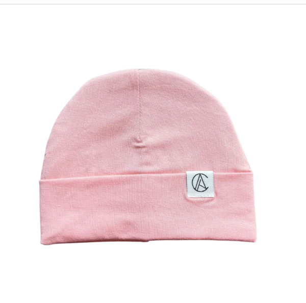 Satin Lined Jersey Beanie-Bubblegum – Aarin & Co.