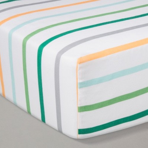Crib Fitted Sheet - Cloud Island™ Striped