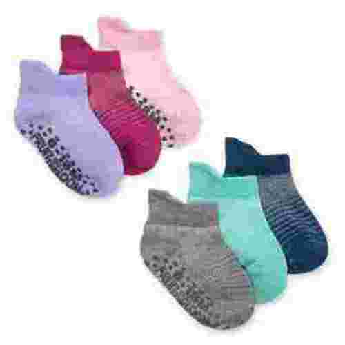 Fruit of the Loom Toddler Low- Cut Socks, 6- Pack, Size 6M-5T