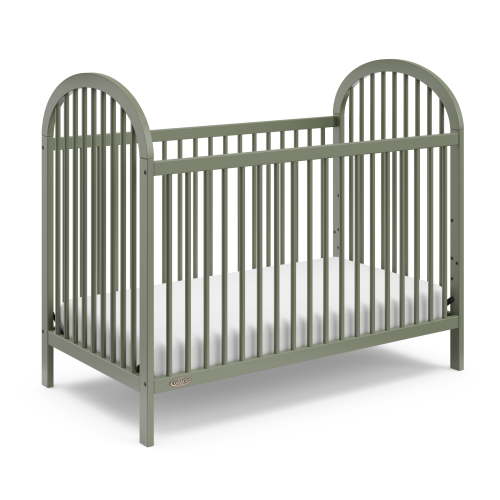 Graco Olivia 3-in-1 Convertible Baby Crib, Olive