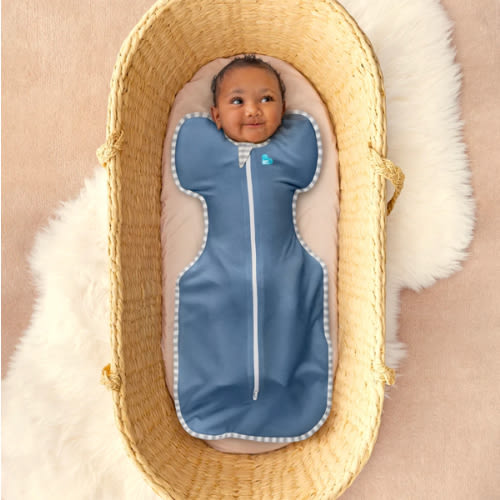 Swaddle Up™ 1.0 TOG (68-75°F) Denim Original Cotton