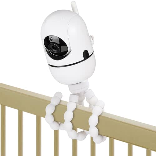 Tripod Baby Monitor Mount for HelloBaby HB65/HB40/HB6550/HB6560/HB66/HB6339/HB6550 Pro, ANMEATE SM935E, Flexible Baby Camera Mount Attach Your Camera Wherever You Want