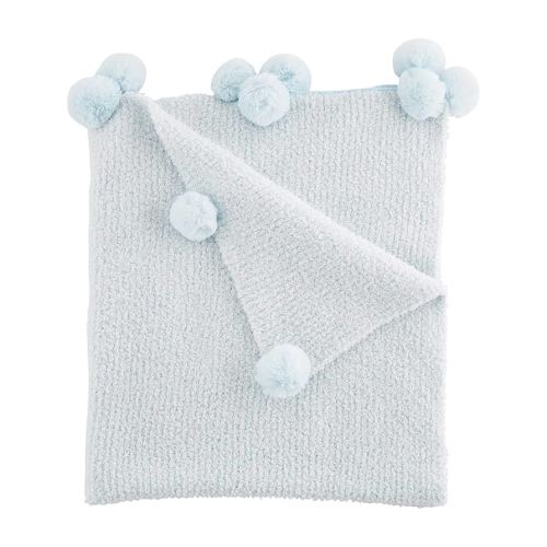 Blue Chenille Blanket