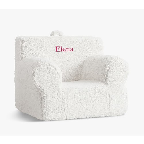 Anywhere Chair®, Cream Sherpa | Pottery Barn Kids