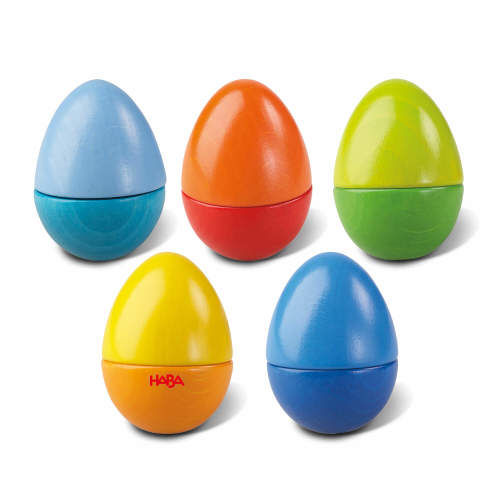 Wooden Musical Eggs | HABA USA
