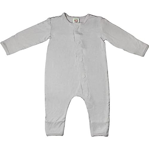 EZ Baby Magnetic Onesie, Magnetic Onesies for Baby Boy, Magnetic Baby Pajamas, Easy to Close Magnetic Sleepers