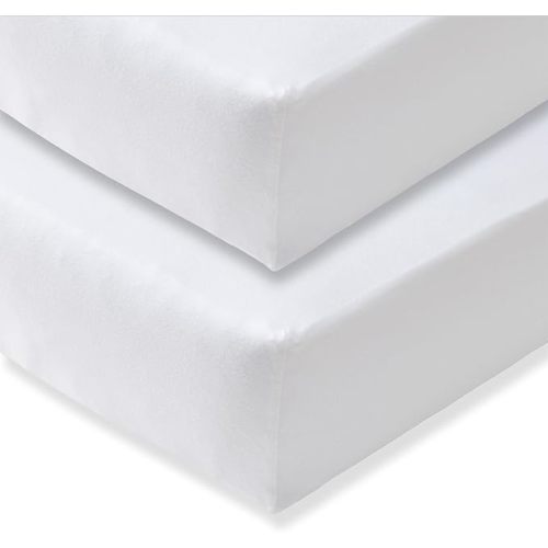 Burt's Bees Baby Essential Organic Cotton Fitted Crib Sheet, Breathable for Boy Girl Standard Crib & Toddler Mattresses