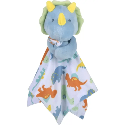Minky Animal Snuggler Lovey Blanket for Kids, Babies, Boys, Girls, Gender Neutral Security Blanket with Stuffed Animal