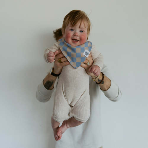 Bandana Baby Bibs | Cloud Set - 8 Pack | Parker Baby Co.