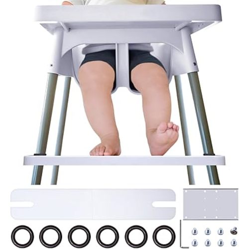 Adjustable Foot Rest for IKEA High Chair, Foot Rest for Baby Feet, High Chair Accessories Footrest Compatible with IKEA Antilop Highchair