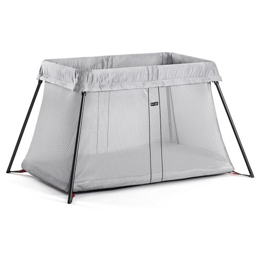 BabyBjörn Travel Crib Light, Silver, One Size