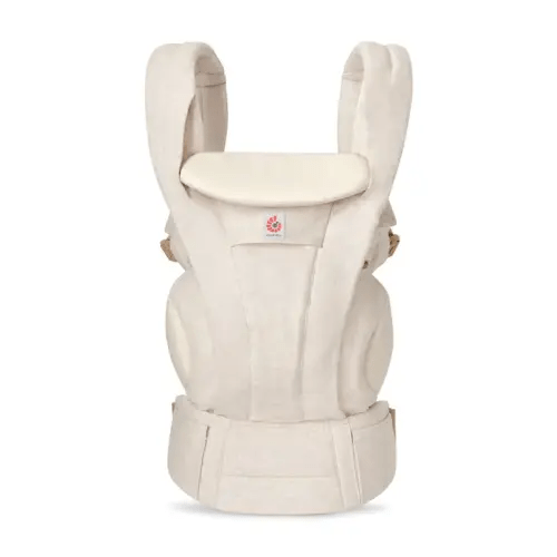 Ergobaby Omni Deluxe Linen Carrier - Natural Linen | Baby Bunting AU