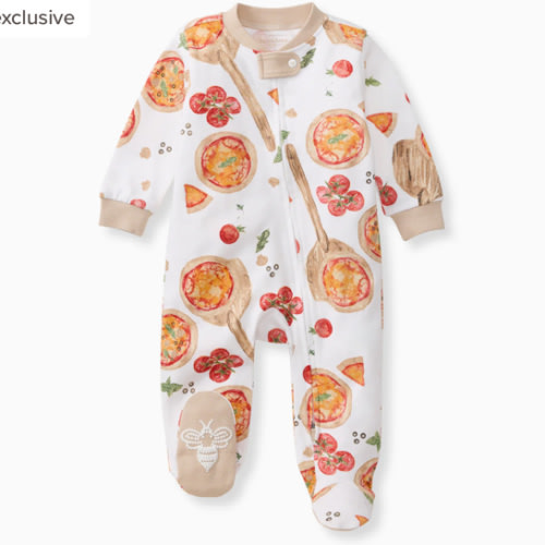 Brick Oven Pizza Organic Cotton Sleep & Play – Burt's Bees Baby