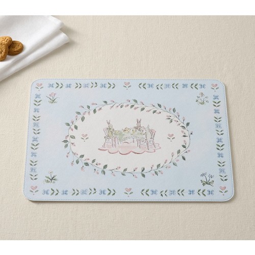 Riley Sheehey Easter Faux Leather Placemat