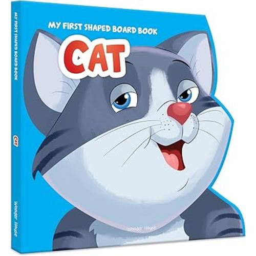 Cat: Animal Picture Book (My First Shaped Board Books)
