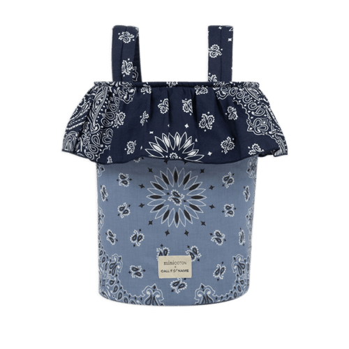 Basket - Chambray / Navy - Minicoton