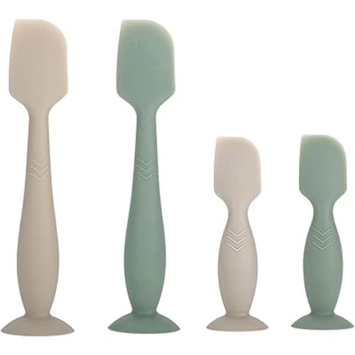 Baby Diaper Cream Spatula Applicator, 4 Pack Baby Butt Spatula Diaper Rash Cream Applicator for Butt Paste Diaper Cream, Newborn Baby Essentials, 2 Large and 2 Mini Sizes