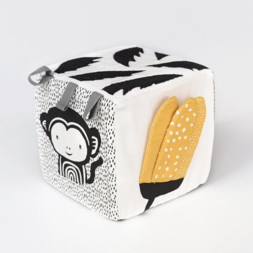 Organic Soft Crinkle Block - Jungle