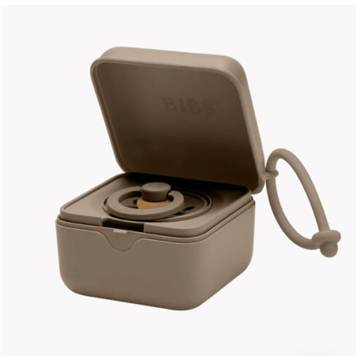 BIBS Pacifier Box | Dark Oak