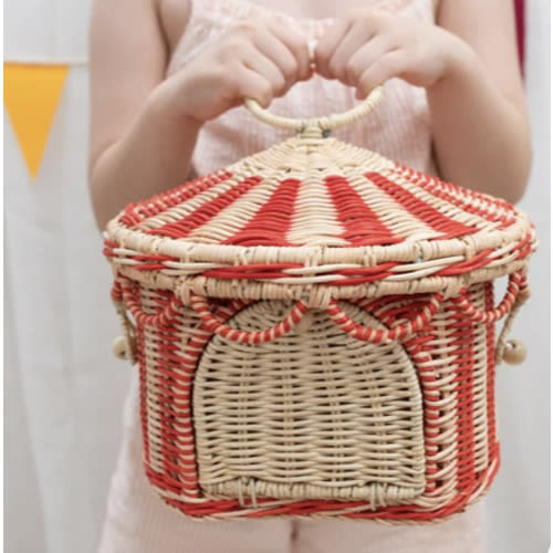 Circus Tent Basket by Olli Ella – Pacifier Kids Boutique