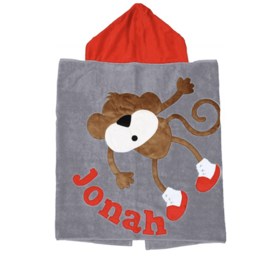 Hanging Around :: Monkey Hooded Towel