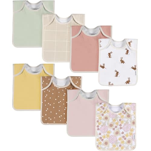 Gerber Unisex Baby Lap Shoulder Bibs