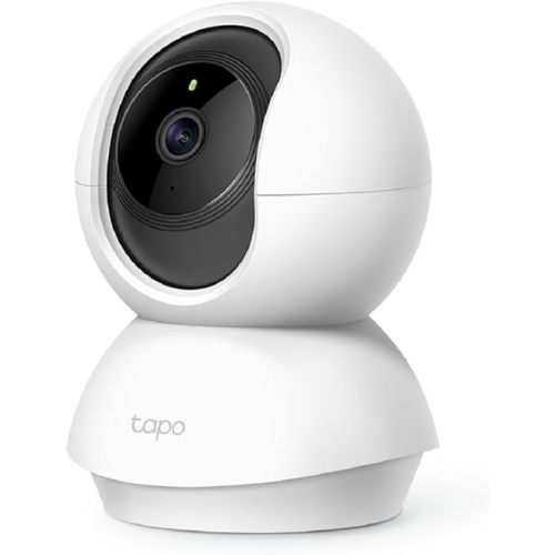 TP-Link Tapo Smart Pan/Tilt Indoor Security Camera, 360° Motion Tracking, 1080p Full HD WiFi Camera for Pet/Baby, Night Vision, 2-Way Audio, 128 GB Local Storage, Works w/Alexa & Google (Tapo C200)