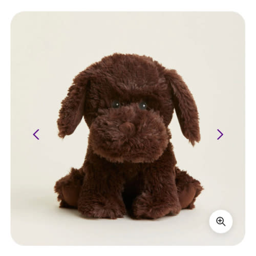 Chocolate Labrador Warmies | Microwavable Chocolate Labrador Warmies Stuffed Animal | Warmies USA
