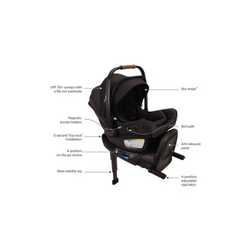 PIPA™ Aire RX + PIPA Relx Base Infant Car Seat