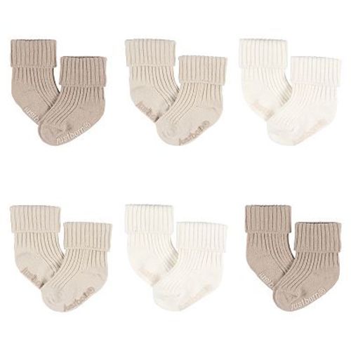 Just Born® Baby 6-Pack Sock Set