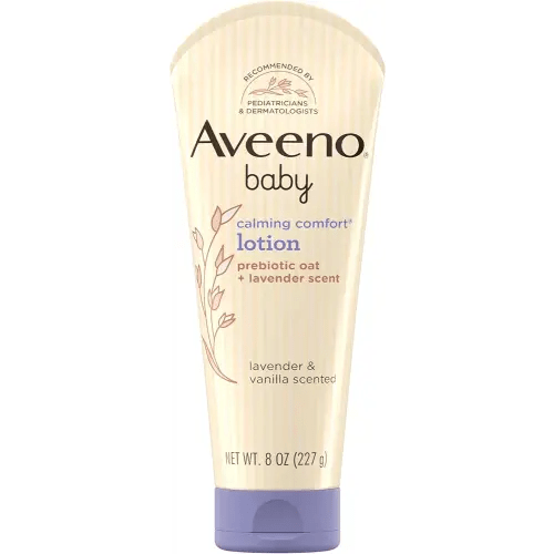 Aveeno Baby Calming Comfort Moisturizing Lotion with Relaxing Lavender & Vanilla