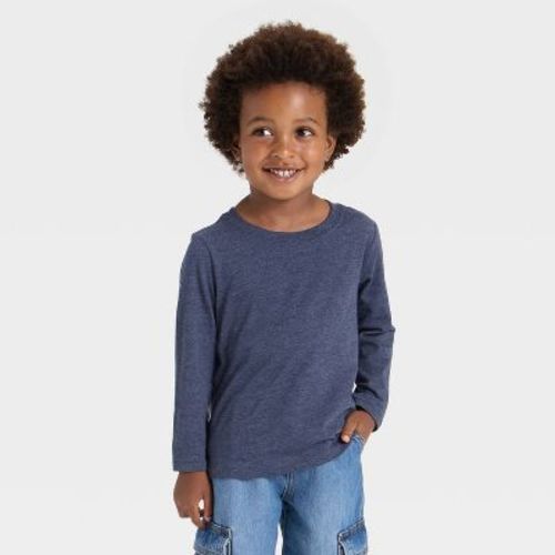 Toddler Boys' Long Sleeve Knit T-Shirt - Cat & Jack™