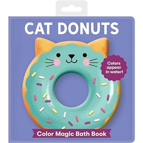 Cat Donuts Color Magic Bath Book