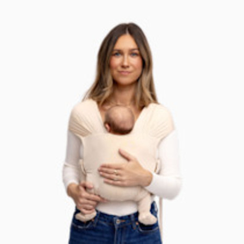 WildBird - Aerial Buckle Wrap - 0-6 Months - Standard (XS-XL) Sparrow - Newborn Baby Carrier - Front Carry - Soft Fabric, Straps, Head Support, Padded Waist Belt - Baby Essentials - New Mom Gifts