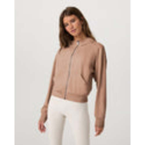 Halo Full Zip Hoodie | Women's Nutmeg Heather Hoodie | Vuori