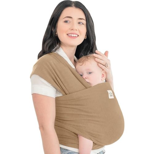 KeaBabies Baby Wrap Carrier - Newborn to Toddler, Easy to Wear, Lightweight