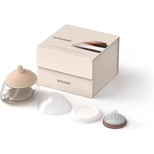 Anatomy Bottle Breast Shaped Baby Bottle - Fair - Shape 4 (Most Common)-Responsive Flow Valve