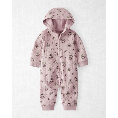 Baby Quilted Double Knit Pram Made with Organic Cotton - Little Planet | Carter's