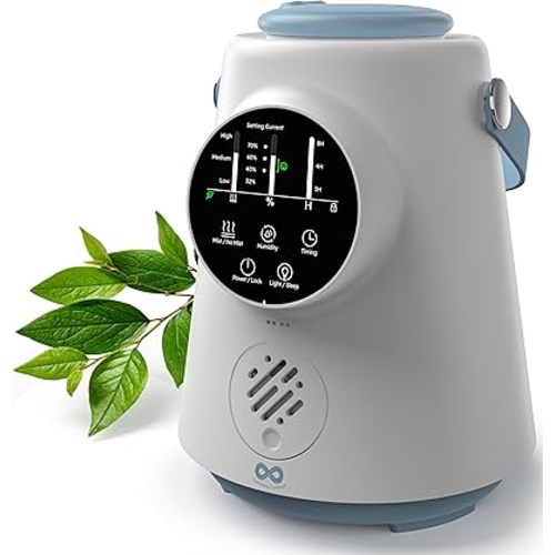 Everlasting Comfort 2.5L Top Fill Humidifier for Bedroom Baby – Quiet Cool Mist Humidifier for Baby & Kids, Nursery Air Humidifier with Easy-Clean Design & Soothing Moisture