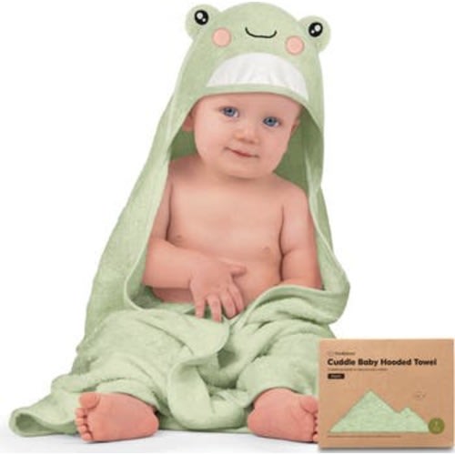 Cuddle Baby Hooded Towel, Medium