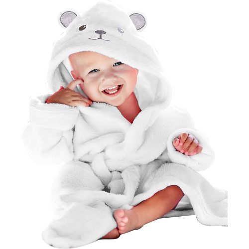 HIPHOP PANDA Baby Robe for 0-9 Months - Bear