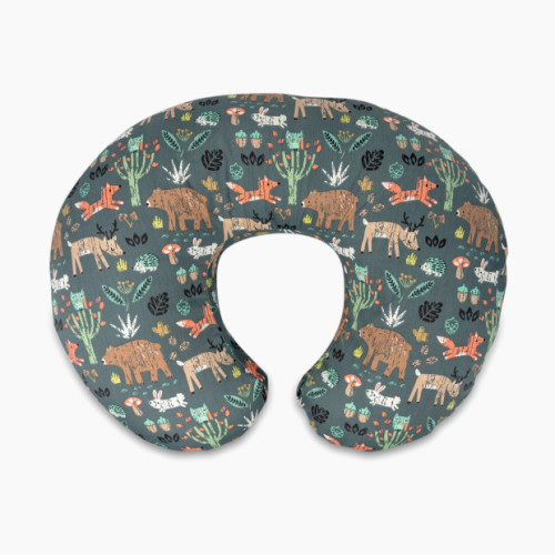 Boppy Original Support Nursing Pillow - Green Forest Animal