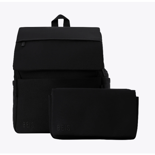 BÉIS 'The Ultimate Diaper Backpack' in Black - Best Backpack Diaper Bag in Black