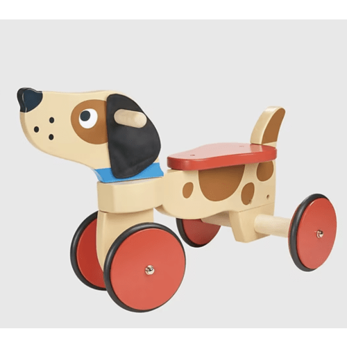 Ride On Puppy Toddler Toy in beige, size: One Size