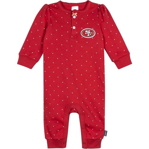 Gerber NFL Baby Girls Nfl Team Footless Coverall