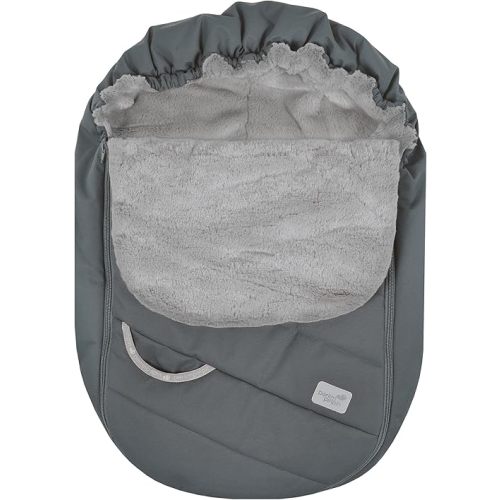 Perlimpinpin Housse de siège auto pour bébé Gris Hiver