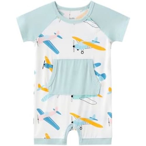 Bamboo Viscose Baby Romper - Baby Infant Boys Girls One Piece Jumpsuits Summer Playwear