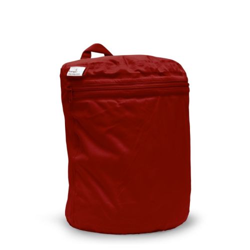 Kanga Care 3D Dimensional Seam Sealed Wet Bag Mini, Color: Scarlet