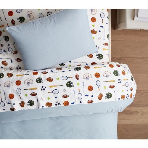 All-Star Sports Organic Sheet Set & Pillowcases | Pottery Barn Kids
